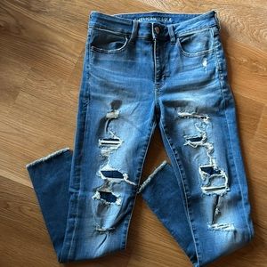 American Eagle Hi-Rise jeans